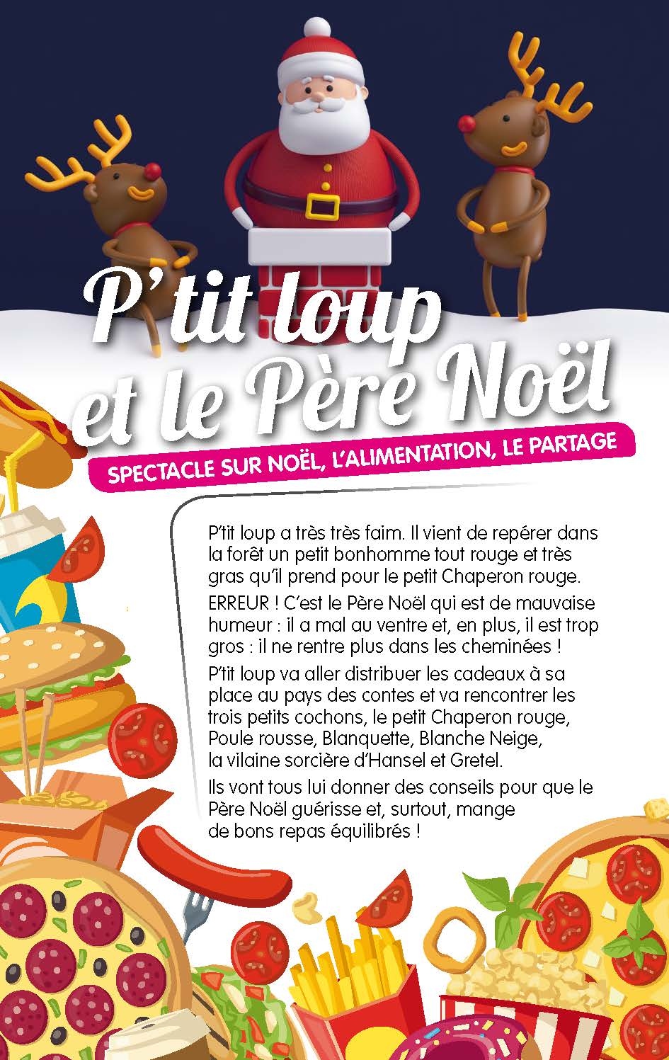 autour du loup, des contes, de l'alimentation .